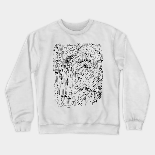 structure Crewneck Sweatshirt by Nikokosmos